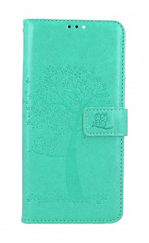 Knížkové pouzdro na Xiaomi Redmi 13C Zelený strom sovičky