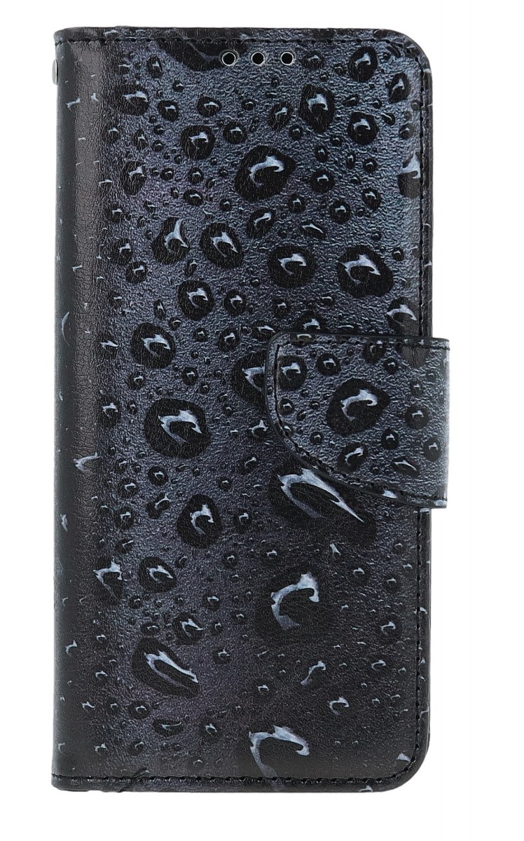 Levně Pouzdro TopQ Xiaomi Redmi Note 11 knížkové Kapky 67772 (obal neboli kryt na mobil Xiaomi Redmi Note 11)
