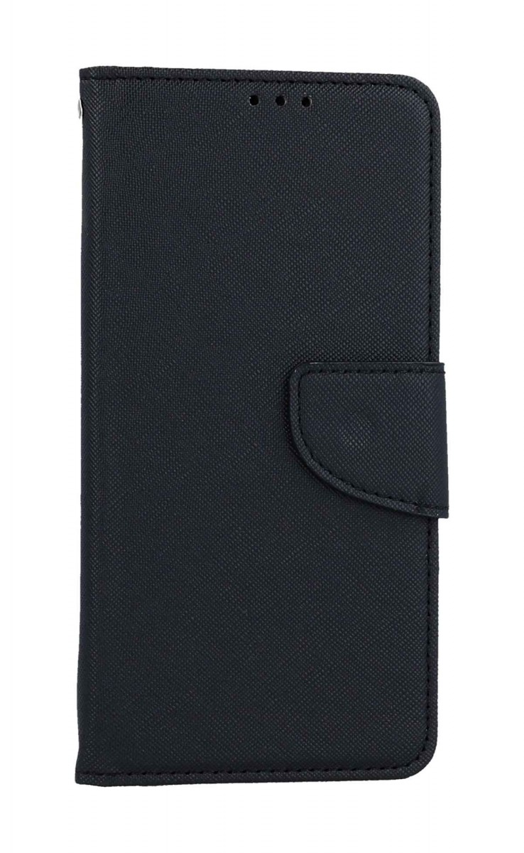 Pouzdro TopQ Motorola Edge 30 Fusion knížkové černé 97824 (kryt neboli obal Motorola Edge 30 Fusion)