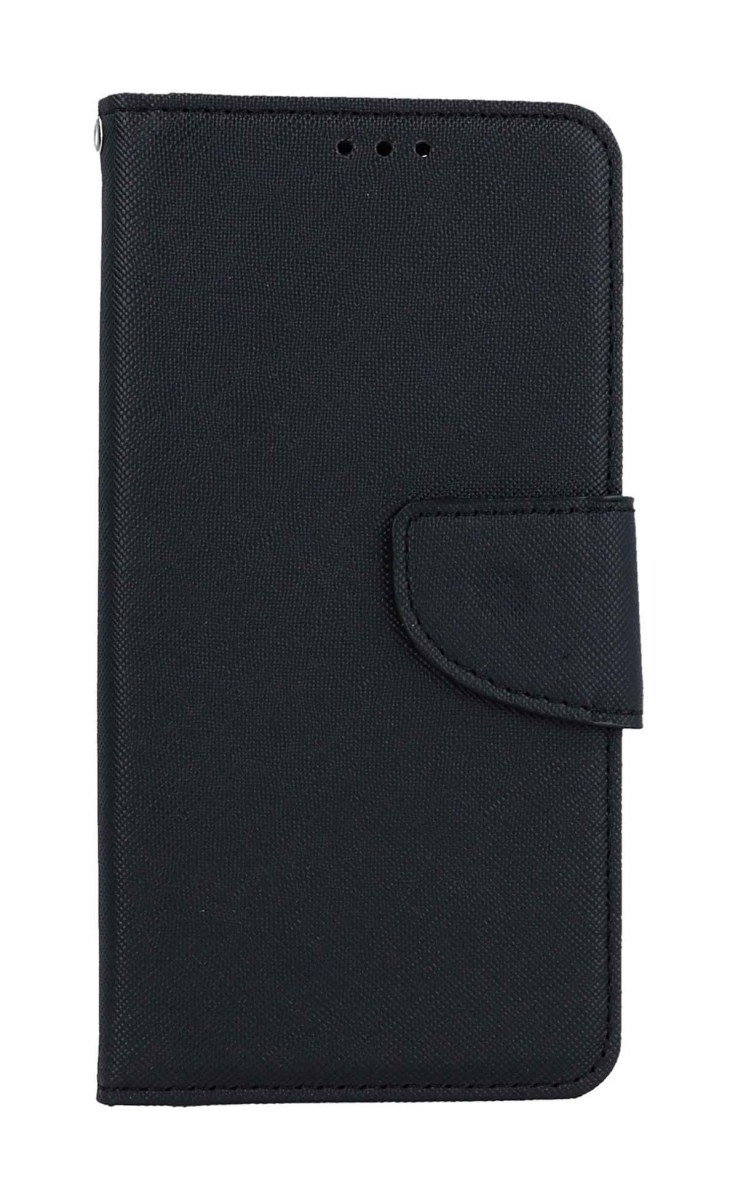 Pouzdro TopQ Motorola Edge 30 Neo knížkové černé 97827 (kryt neboli obal Motorola Edge 30 Neo)