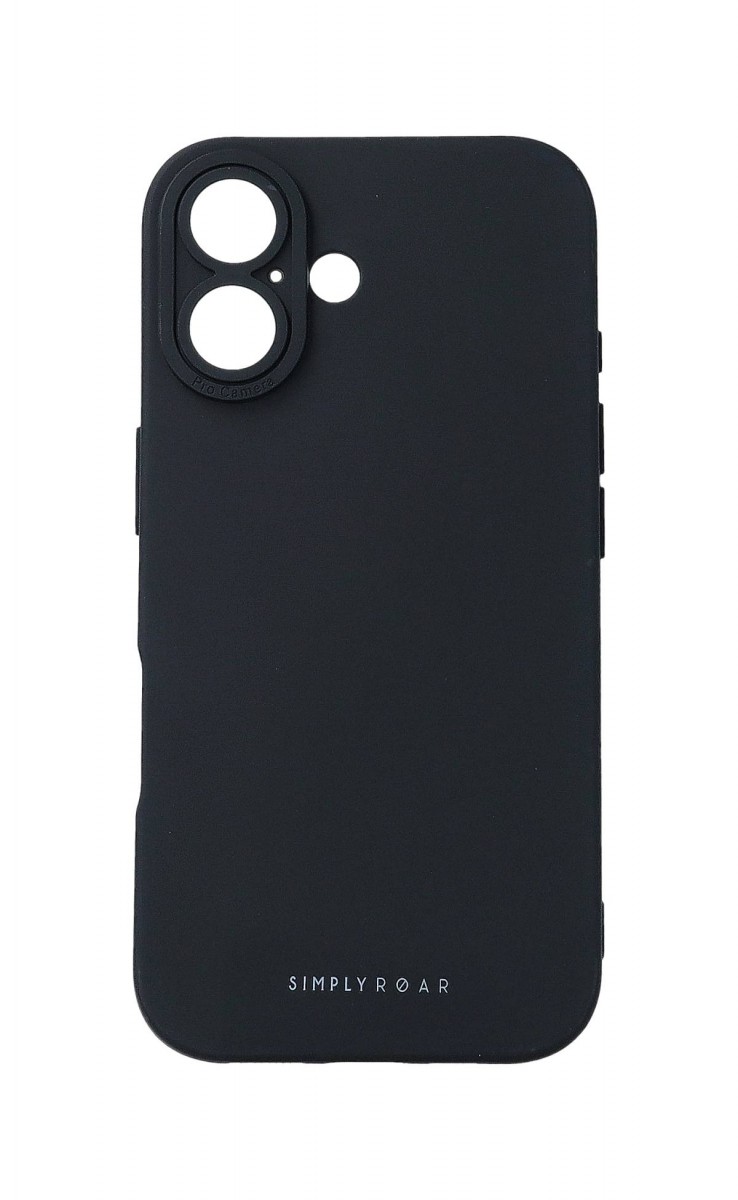 Zadní kryt Roar Luna na iPhone 16 černý
