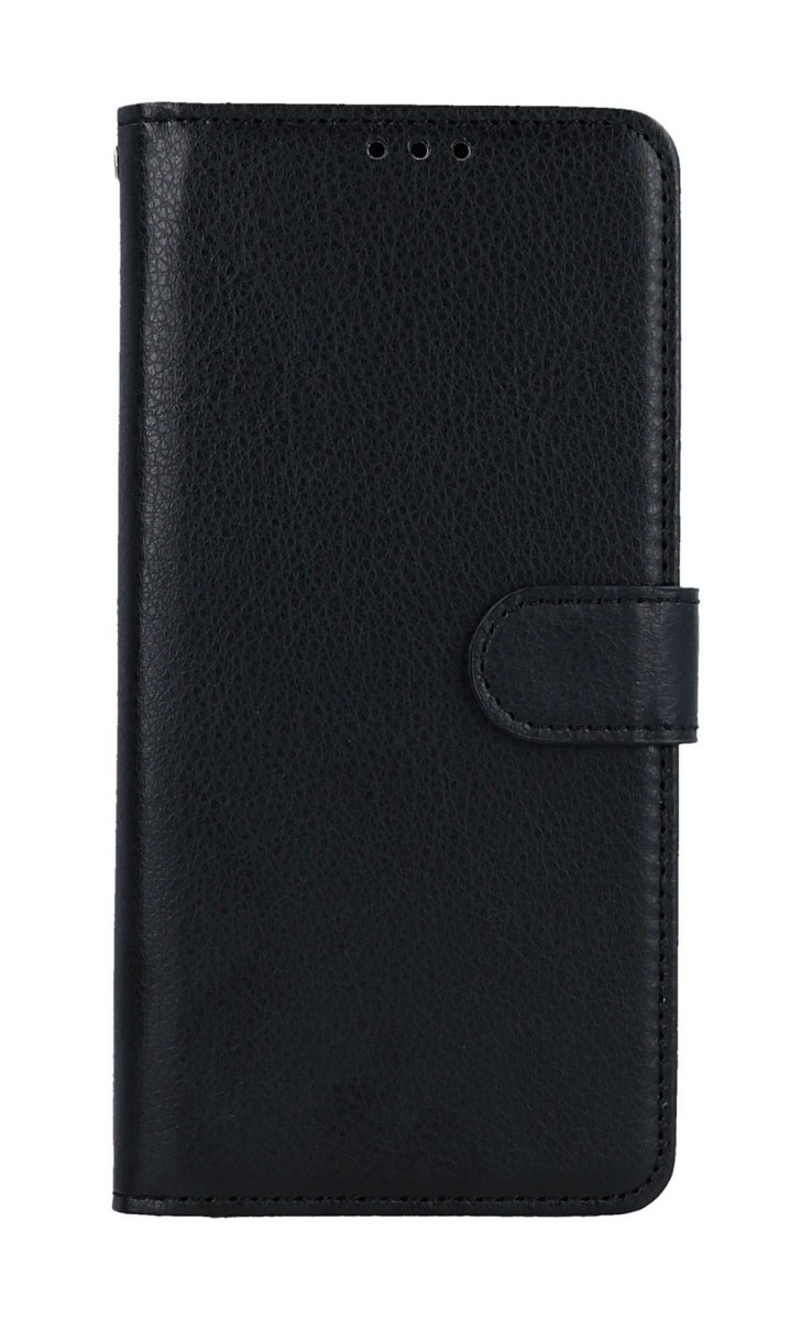 Levně Pouzdro TopQ Motorola Moto G73 knížkové černé s přezkou 97843 (kryt neboli obal Motorola Moto G73)