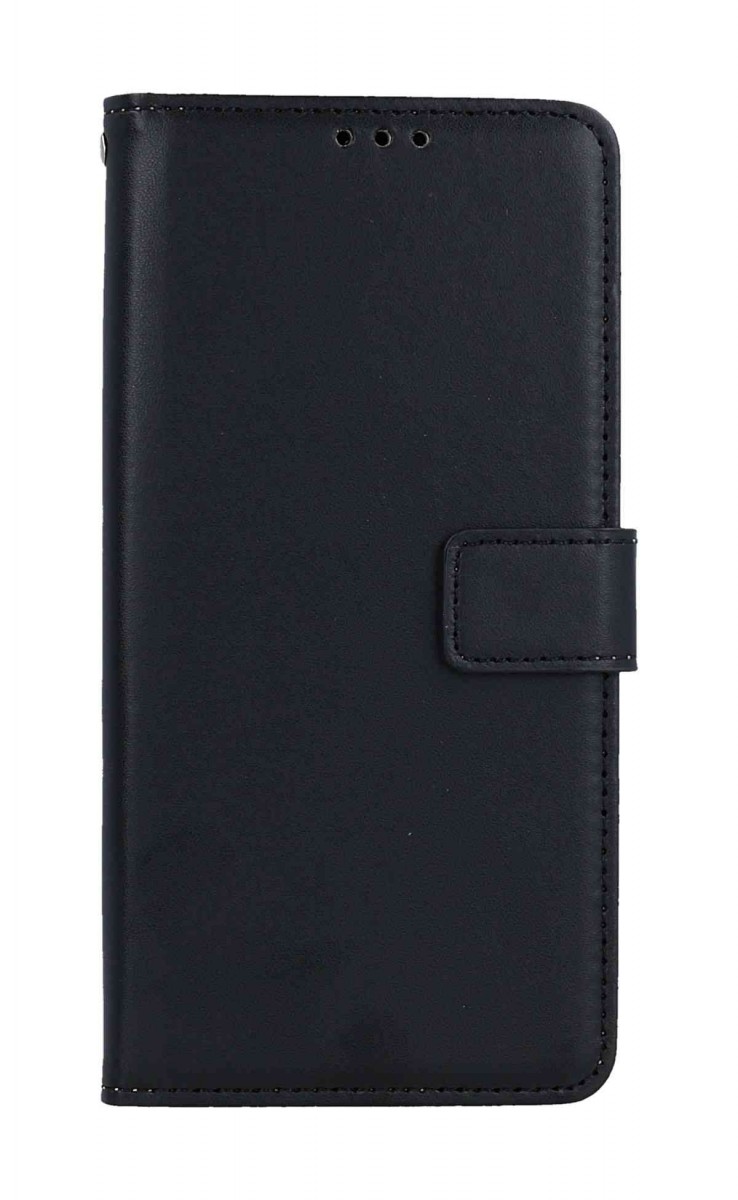Knížkové pouzdro na Motorola Moto G73 černé s přezkou 2