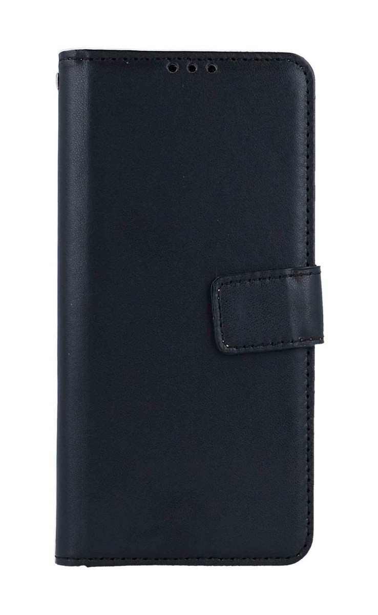 Pouzdro TopQ Google Pixel 6a 5G knížkové černé s přezkou 2 97861 (kryt neboli obal na mobil Google Pixel 6a 5G)