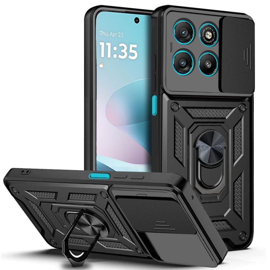 Techsuit – řada CamShield – Motorola Moto G57 Power / G67 Power – černá