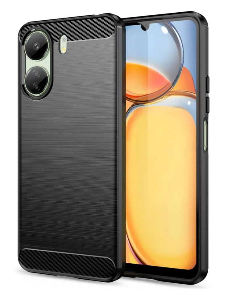 Levně Kryt TopQ Xiaomi Redmi 13C černý 117892 (pouzdro neboli obal na mobil Xiaomi Redmi 13C)