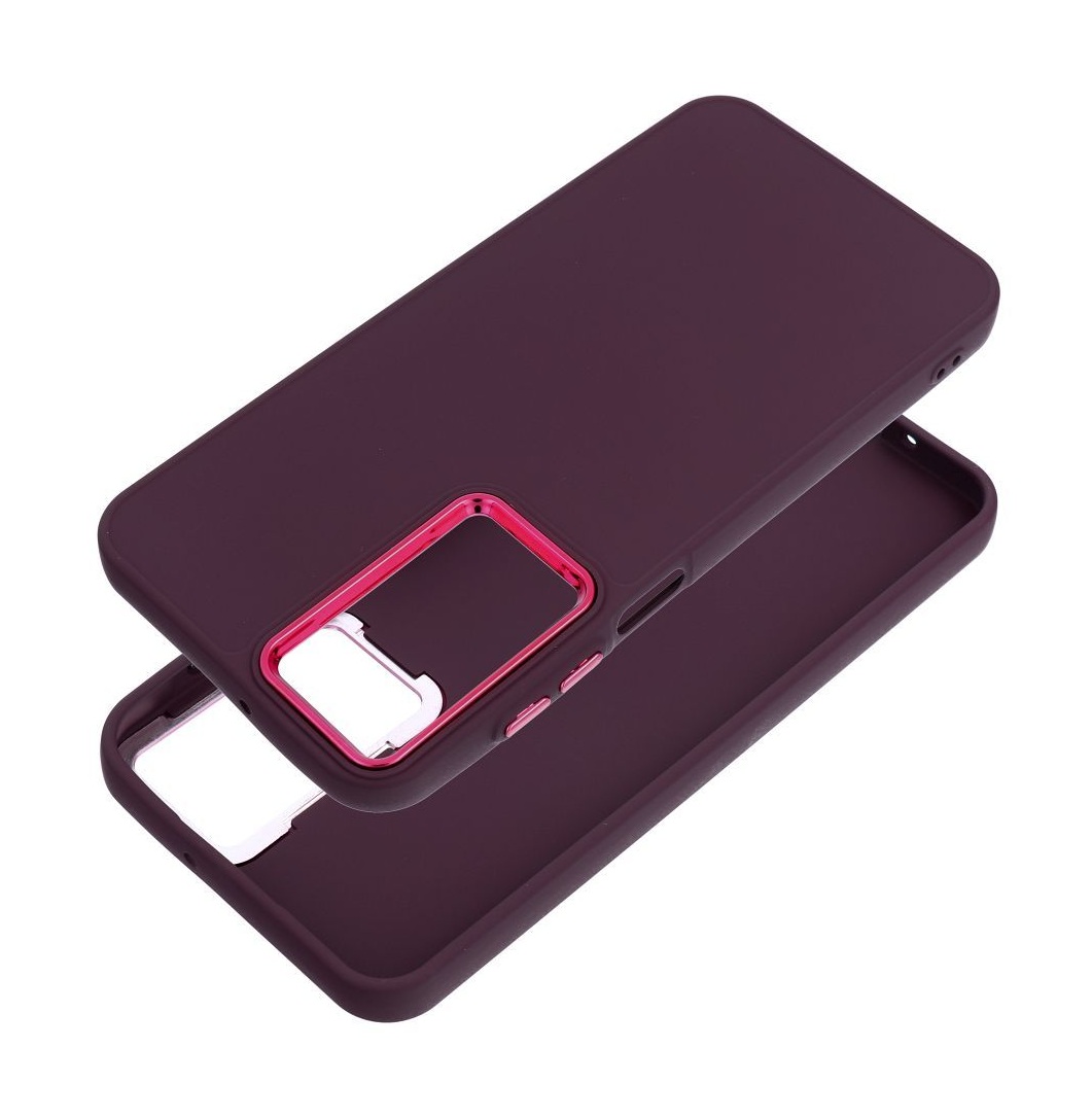 Levně Kryt TopQ Frame Samsung A56 fialový 137903 (pouzdro neboli obal na mobil Samsung A56)
