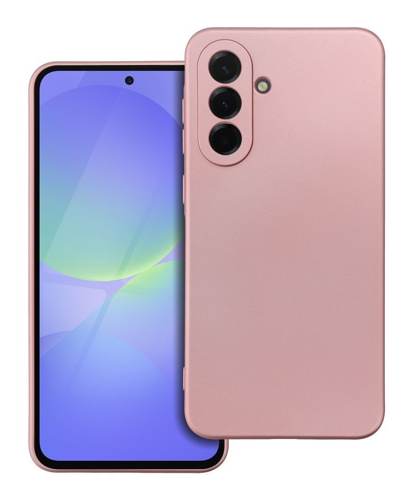 Levně Kryt TopQ Metallic Samsung A36 růžový 137909 (pouzdro neboli obal na mobil Samsung A36)