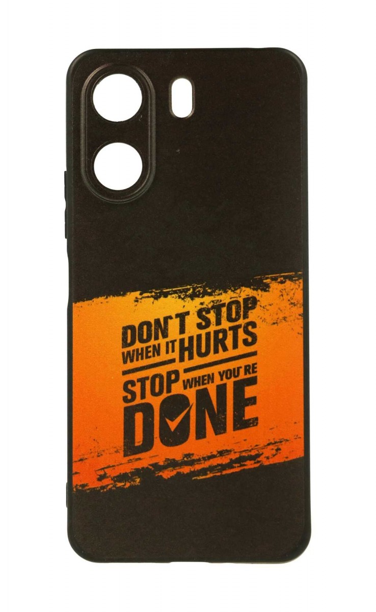 Zadní kryt DARK na Xiaomi Redmi 13C Don't Stop