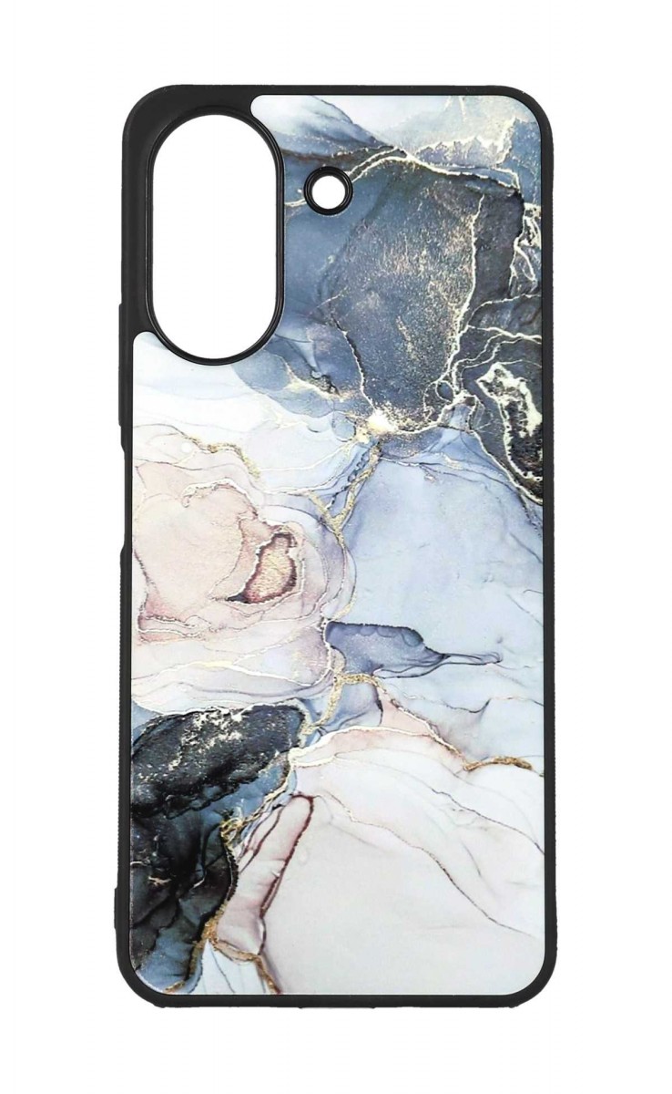 Zadní pevný kryt Marble na Xiaomi Redmi 13C Smoky Color