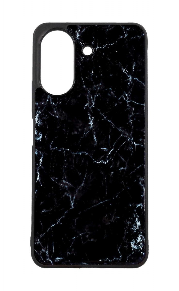 Levně Kryt TopQ Marble Xiaomi Redmi 13C pevný Smoky Black 117923 (pouzdro neboli obal na mobil Xiaomi Redmi 13C)