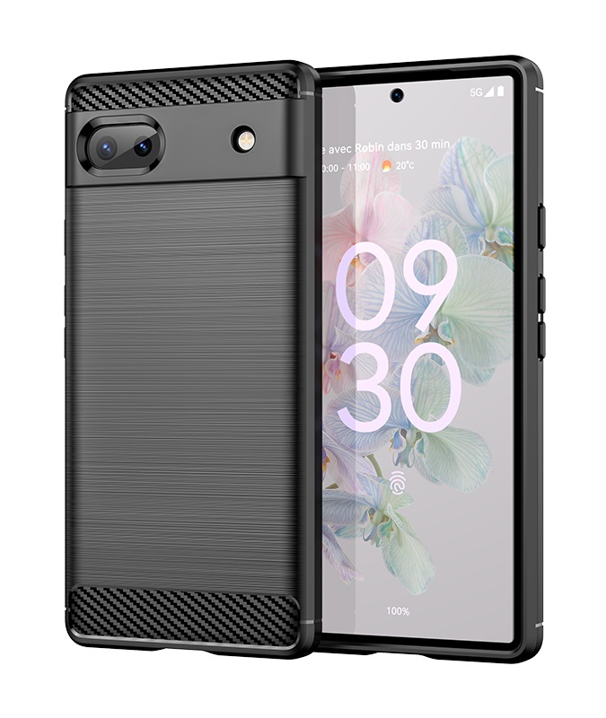 Kryt TopQ Google Pixel 6a 5G černý 97932 (pouzdro neboli obal na mobil Google Pixel 6a 5G)