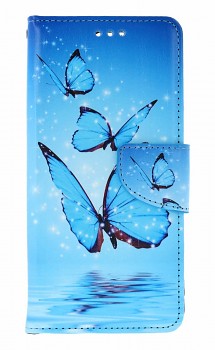 Knížkové pouzdro na Xiaomi Redmi 15C Modří motýlci