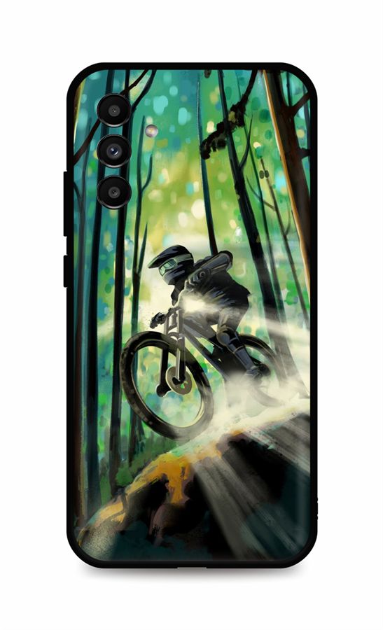 Levně Kryt TopQ Samsung A13 5G Mountain Bike 87936 (pouzdro neboli obal na mobil Samsung A13 5G)