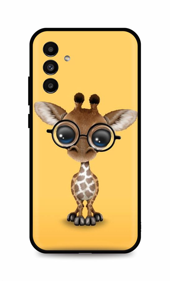 Zadní kryt DARK na Samsung A13 5G Cute Giraffe