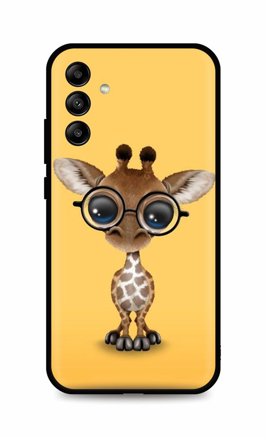 Zadní kryt DARK na Samsung A04s Cute Giraffe