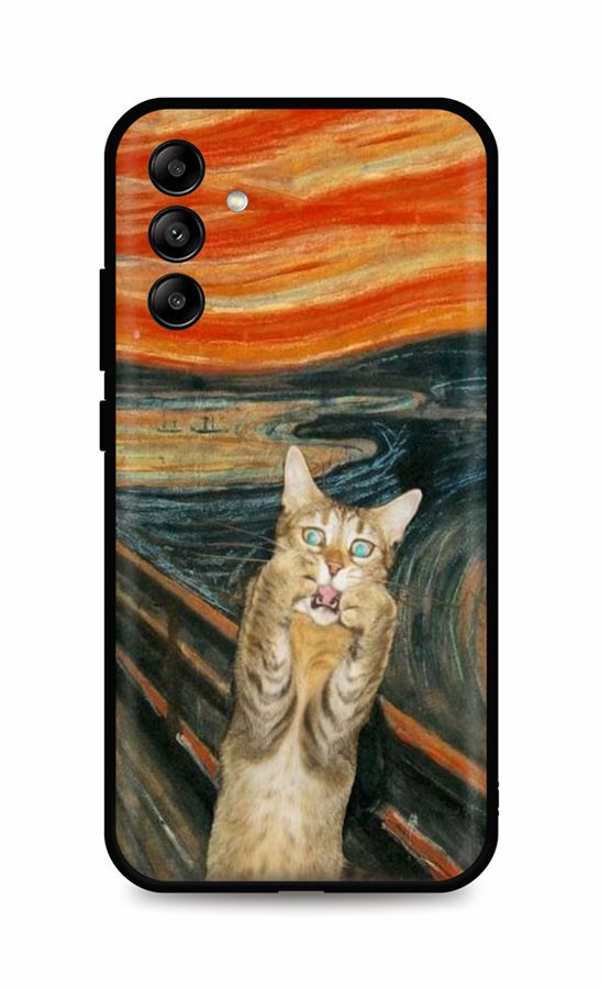 Levně Kryt TopQ Samsung A04s Scared Cat87945 (pouzdro neboli obal na mobil Samsung A04s)