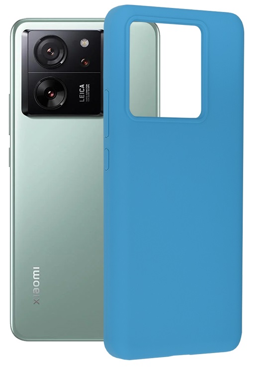 Levně Kryt TopQ Essential Xiaomi Redmi Note 13 Pro 5G azurový 117952 (pouzdro neboli obal na mobil Xiaomi Redmi Note 13 Pro 5G)