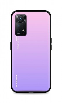 Zadní pevný kryt LUXURY na Xiaomi Redmi Note 11 Pro duhový růžový