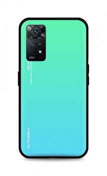 Zadní pevný kryt LUXURY na Xiaomi Redmi Note 11 Pro duhový zelený