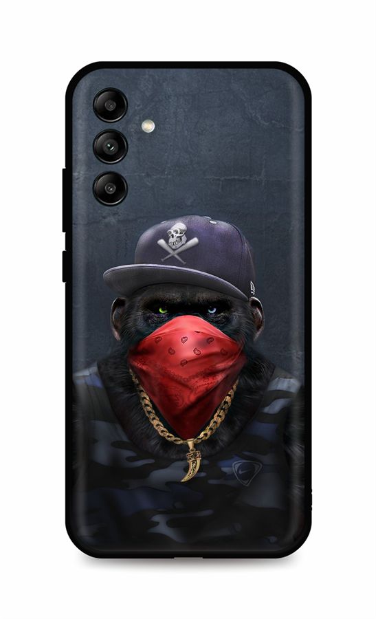 Zadní kryt DARK na Samsung A04s Monkey Gangster