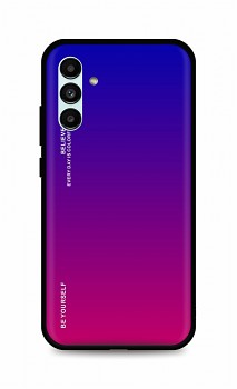 Zadní pevný kryt LUXURY na Samsung A04s duhový fialový