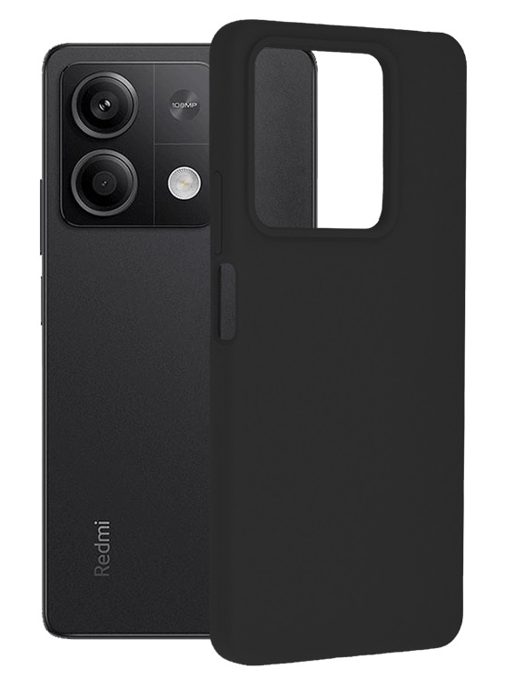 Levně Kryt TopQ Essential Xiaomi Redmi Note 13 5G černý 118003 (pouzdro neboli obal na mobil Xiaomi Redmi Note 13 5G)