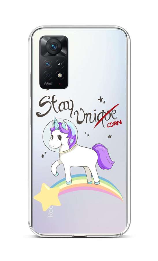 Levně Kryt TopQ Xiaomi Redmi Note 11 Pro silikon Stay Unicorn 68051 (pouzdro neboli obal na mobil Xiaomi Redmi Note 11 Pro)