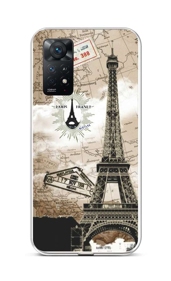 Zadní silikonový kryt na Xiaomi Redmi Note 11 Pro Paris 2