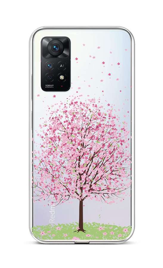 Zadní silikonový kryt na Xiaomi Redmi Note 11 Pro Blossom Tree
