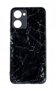 Zadní pevný kryt Marble na Realme 10 Smoky Black