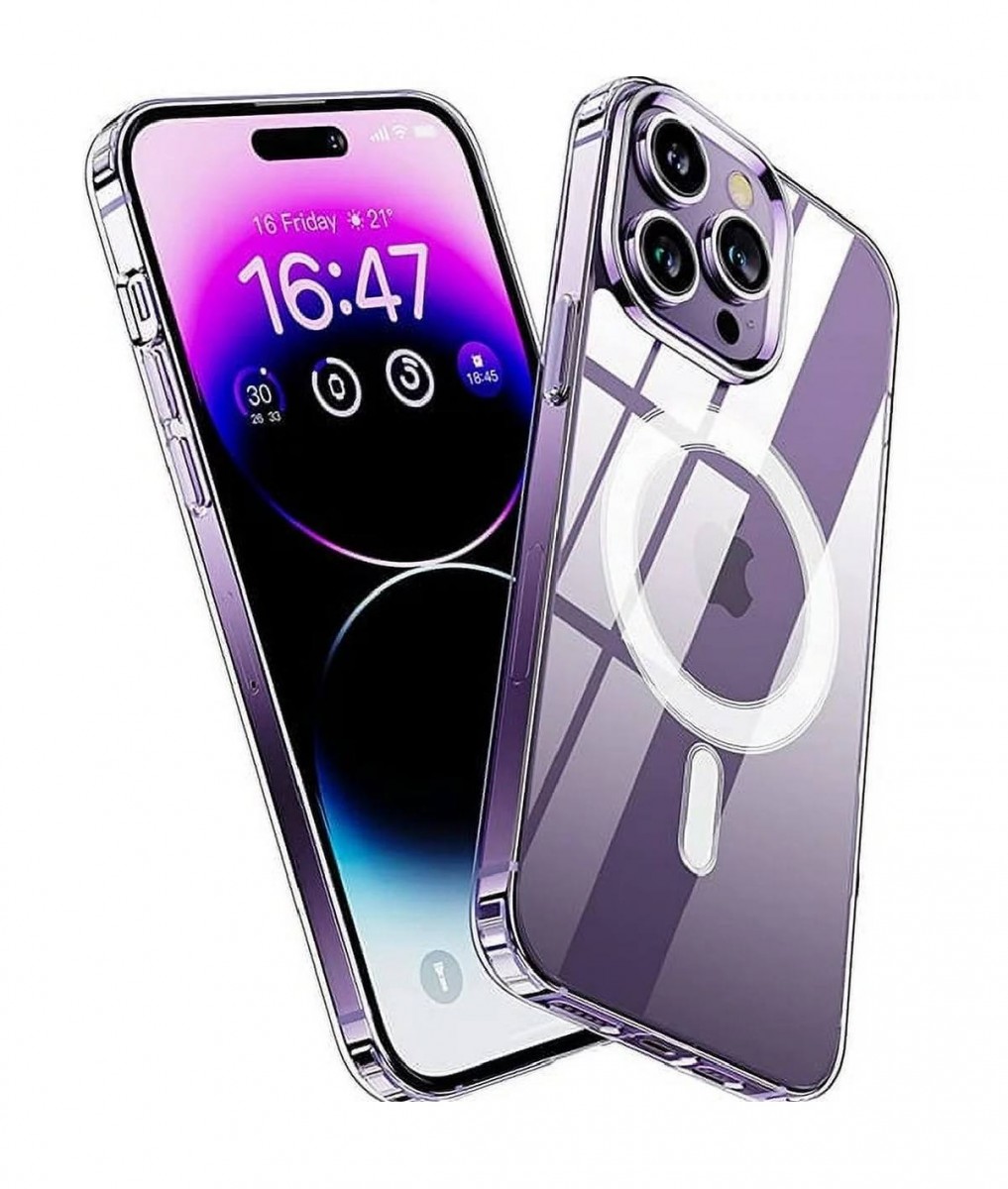 Levně Kryt TopQ Clear Magnetic iPhone 16 Pro Max pevný průhledný 128066 (pouzdro neboli obal na mobil iPhone 16 Pro Max)