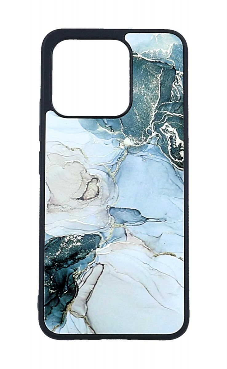 Levně Kryt TopQ Marble Xiaomi 13 pevný Smoky Color 98069 (pouzdro neboli obal na mobil Xiaomi 13)
