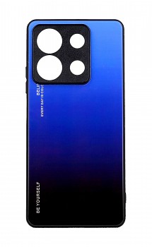 Zadní pevný kryt LUXURY na Xiaomi Redmi Note 13 5G duhový modrý 