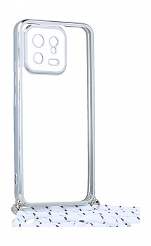 Zadní kryt Frame na Xiaomi 13 stříbrný se šňůrkou