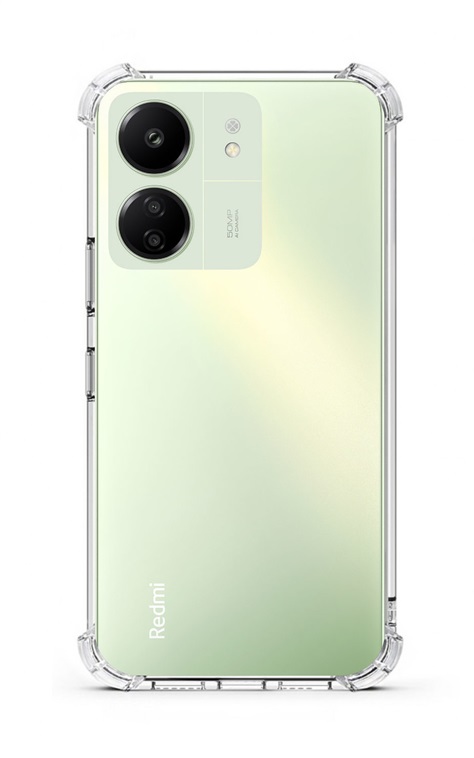 Levně Kryt TopQ Xiaomi Redmi 13C odolný průhledný 118094 (pouzdro neboli obal na mobil Xiaomi Redmi 13C)