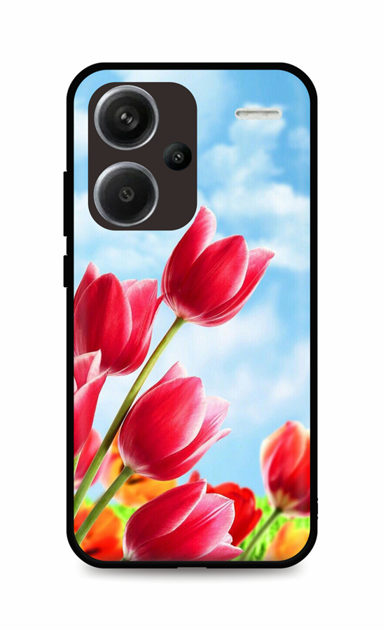 Levně Kryt TopQ Xiaomi Redmi Note 13 Pro+ 5G Tulips 118125 (pouzdro neboli obal na mobil Xiaomi Redmi Note 13 Pro+ 5G)