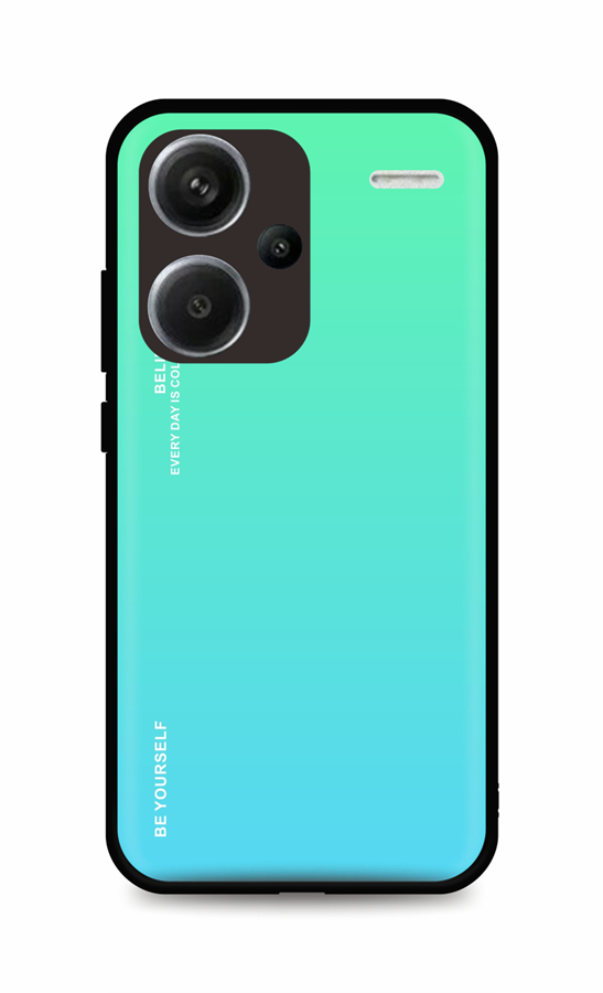 Levně Kryt TopQ LUXURY Xiaomi Redmi Note 13 Pro+ 5G pevný duhový zelený 118130 (pouzdro neboli obal na mobil Xiaomi Redmi Note 13 Pro+ 5G)