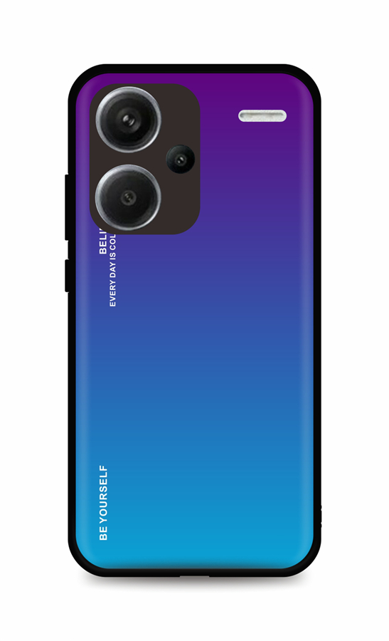 Levně Kryt TopQ LUXURY Xiaomi Redmi Note 13 Pro+ 5G pevný duhový purpurový 118132 (pouzdro neboli obal na mobil Xiaomi Redmi Note 13 Pro+ 5G)