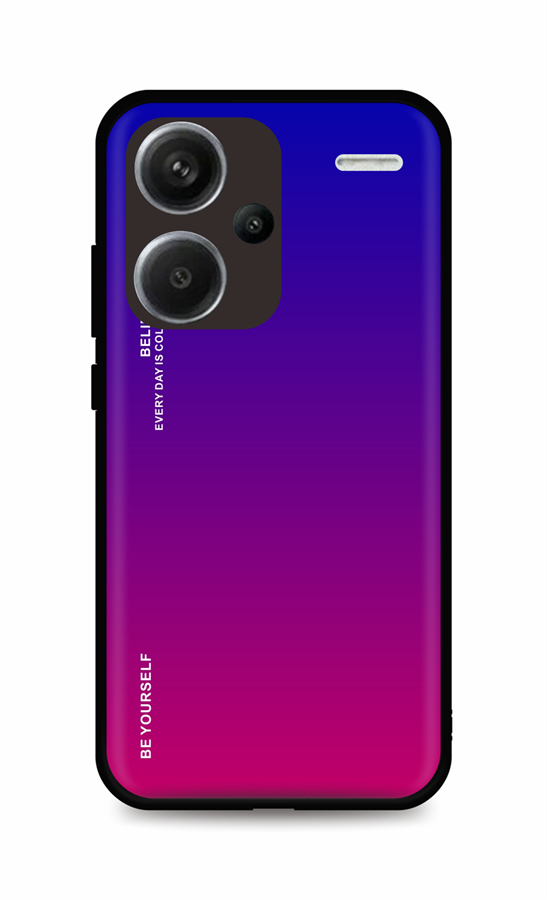 Levně Kryt TopQ LUXURY Xiaomi Redmi Note 13 Pro+ 5G pevný duhový fialový 118133 (pouzdro neboli obal na mobil Xiaomi Redmi Note 13 Pro+ 5G)