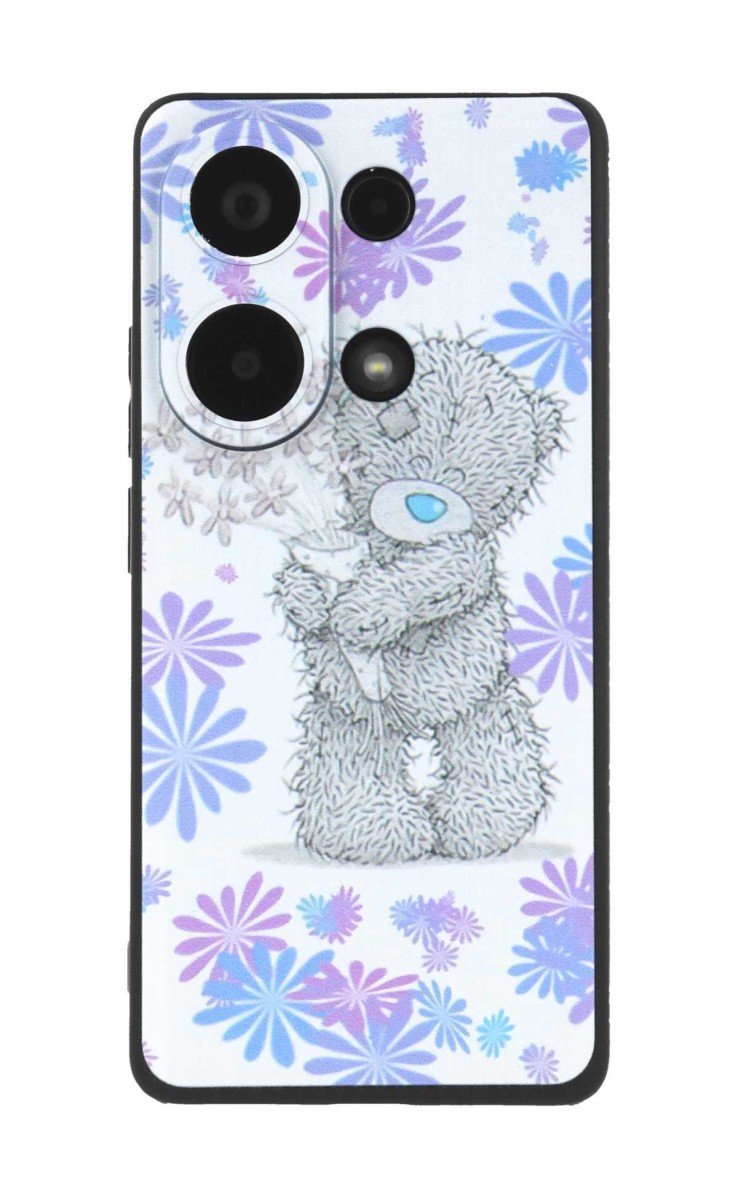 Zadní kryt DARK na Xiaomi Redmi Note 13 Pro Floral Teddy