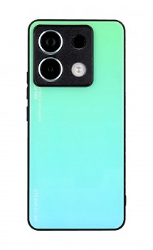 Zadní pevný kryt LUXURY na Xiaomi Redmi Note 13 Pro 5G duhový zelený