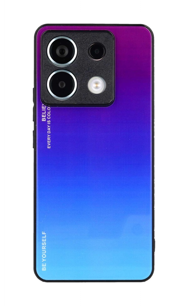 Levně Kryt TopQ LUXURY Xiaomi Redmi Note 13 Pro 5G pevný duhový purpurový 118155 (pouzdro neboli obal na mobil Xiaomi Redmi Note 13 Pro 5G)