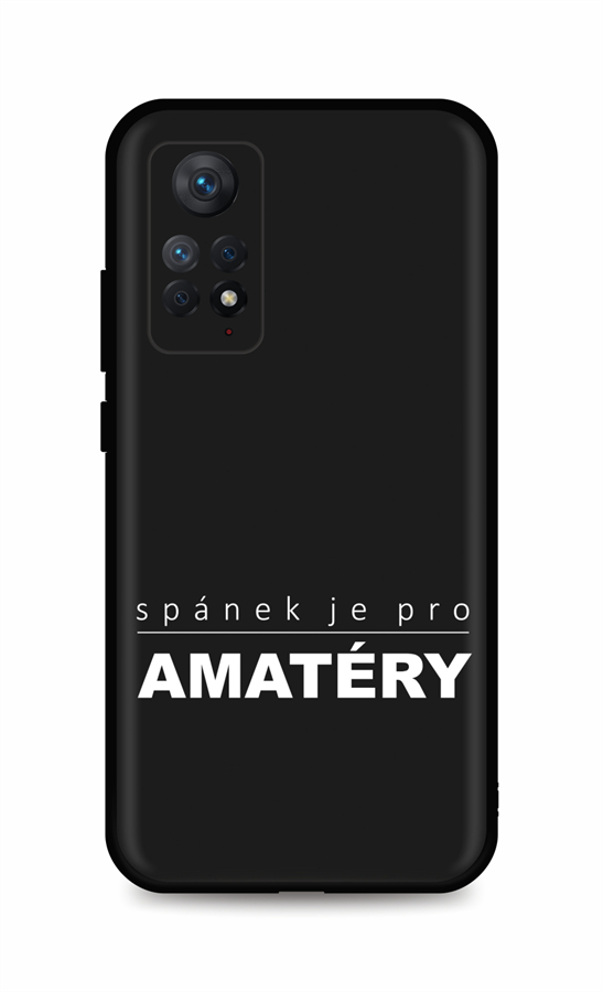 Levně Kryt TopQ Xiaomi Redmi Note 11 Pro 5G Bez spánku 98155 (pouzdro neboli obal na mobil Xiaomi Redmi Note 11 Pro 5G)