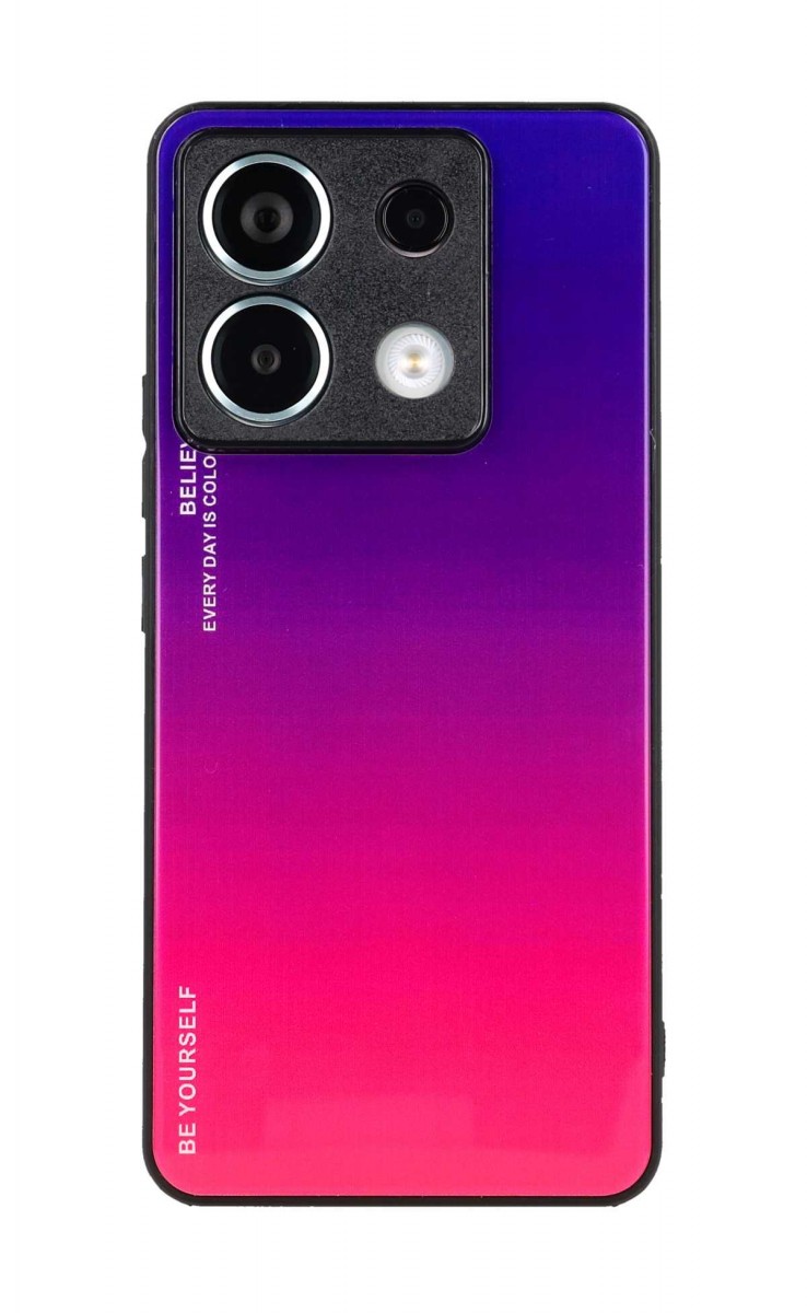 Levně Kryt TopQ LUXURY Xiaomi Redmi Note 13 Pro 5G pevný duhový fialový 118156 (pouzdro neboli obal na mobil Xiaomi Redmi Note 13 Pro 5G)