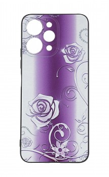 Zadní kryt DARK na Xiaomi Redmi 12 Abstract Roses