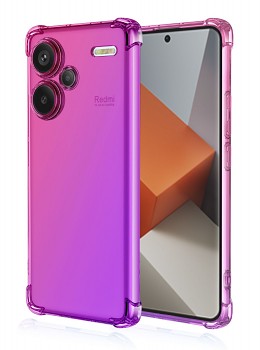 Zadní kryt na Xiaomi Redmi Note 13 Pro+ 5G Shock duhový růžovo-fialový