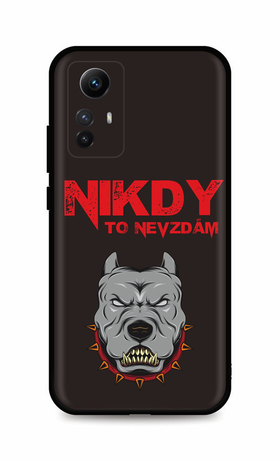 Levně Kryt TopQ Xiaomi Redmi Note 12S Nikdy to nevzdám 98198 (pouzdro neboli obal na mobil Xiaomi Redmi Note 12S)