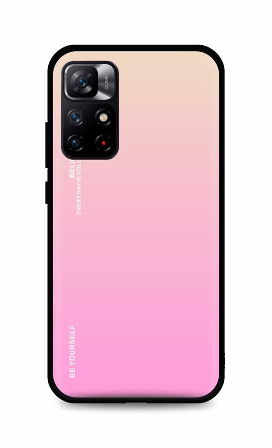 Levně Kryt TopQ LUXURY Xiaomi Redmi Note 12S pevný duhový meruňkový 98215 (pouzdro neboli obal na mobil Xiaomi Redmi Note 12S)