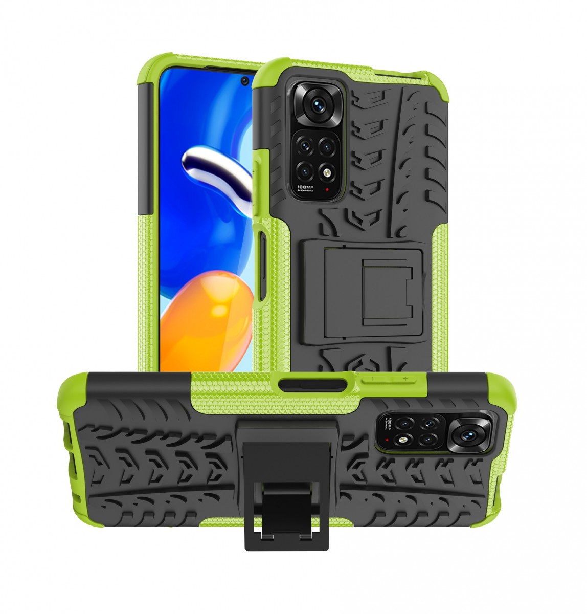 Levně Kryt TopQ Xiaomi Redmi Note 12S ultra odolný zelený 98232 (pouzdro neboli obal Xiaomi Redmi Note 12S)